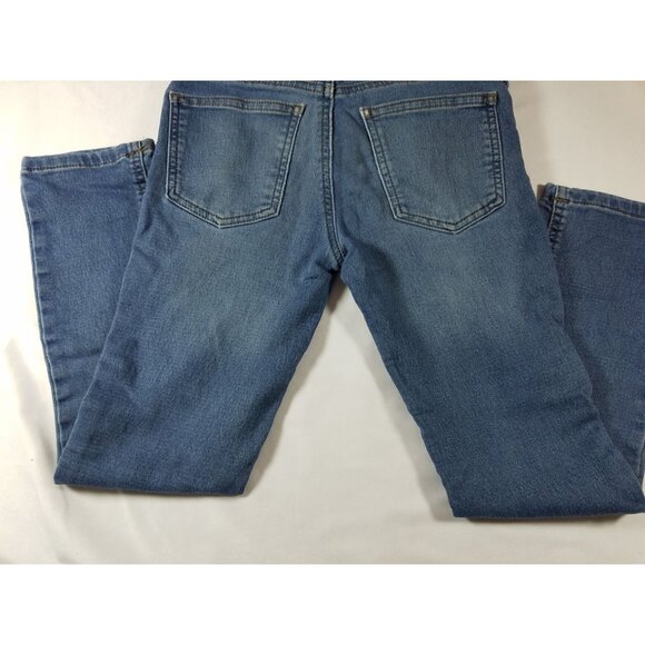 Wonder Nation Girls Jeans size 8 Blue skinny slim medium wash adjustable waist - Picture 16 of 16